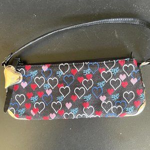 Lolas by Piero Guidi Heart Wristlet Bag Pouchette
